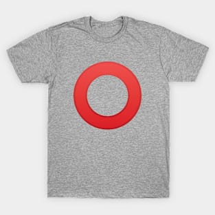 Omi Veve Red Circle Emoji T-Shirt